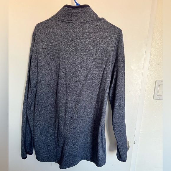 Cowboys her style Half zip cowboys sweater large - Picture 2 of 5